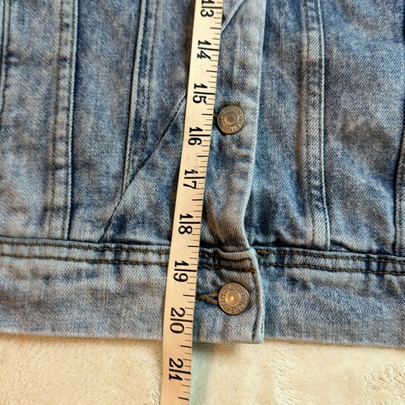 Free People Rumors Denim Jacket Size S - Picture 9 of 10